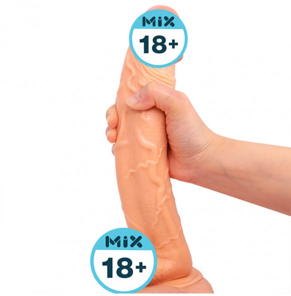 MIX - XXXL Extra-Large Soft Realistic Dildo (L:30cm - D:5.5cm)